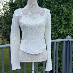 Free people White Women's Top Sz L